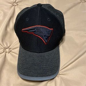 Patriots black logo hat